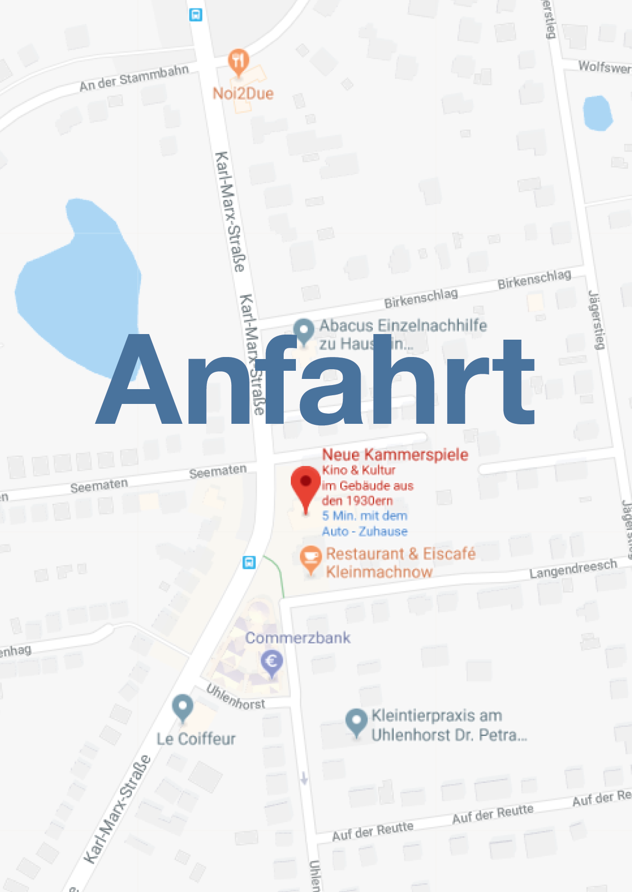 Anfahrt